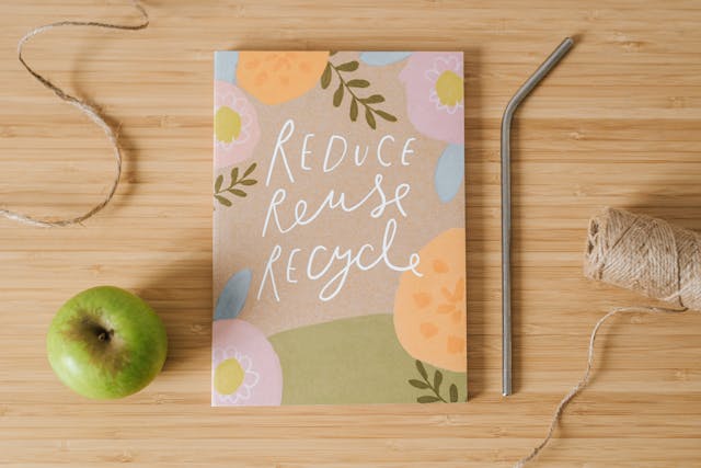 reduce, reuse and recycle