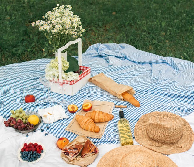 zero waste picnic date