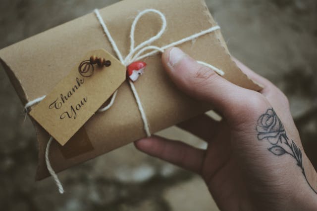 handmade or upcycled gifts
